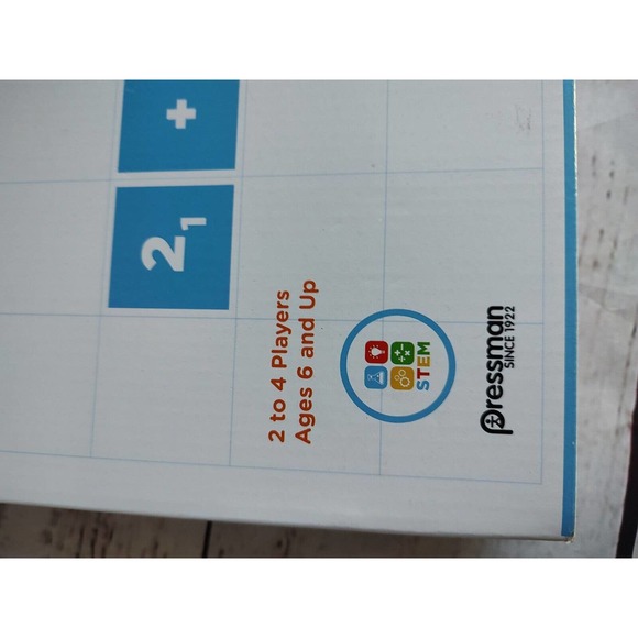 Pressman Smath Fun Math Skill Building Educational Game For 2-4 Players Ages 6+ - Picture 9 of 9